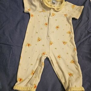 Disney Yellow Bodysuit with Orange Details